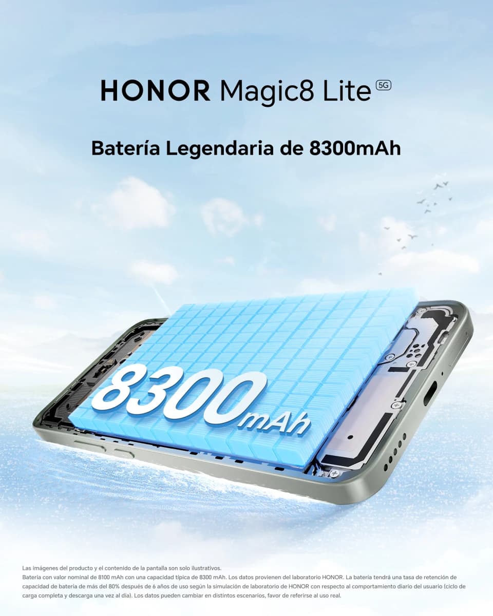 Celular Honor Magic8 Lite 8gb+256gb Dual Card Om Us - Black 19