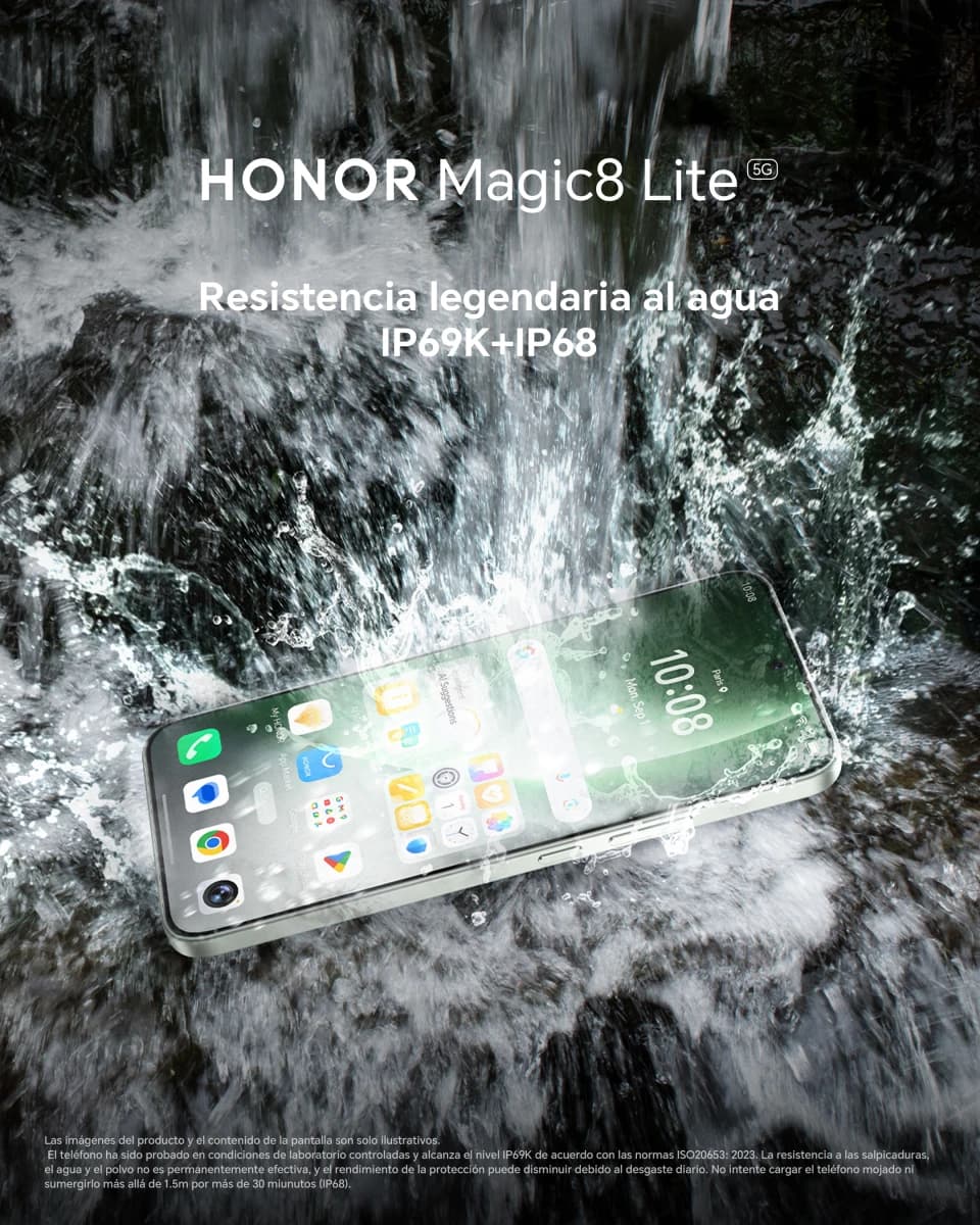 Celular Honor Magic8 Lite 8gb+256gb Dual Card Om Us - Black 21
