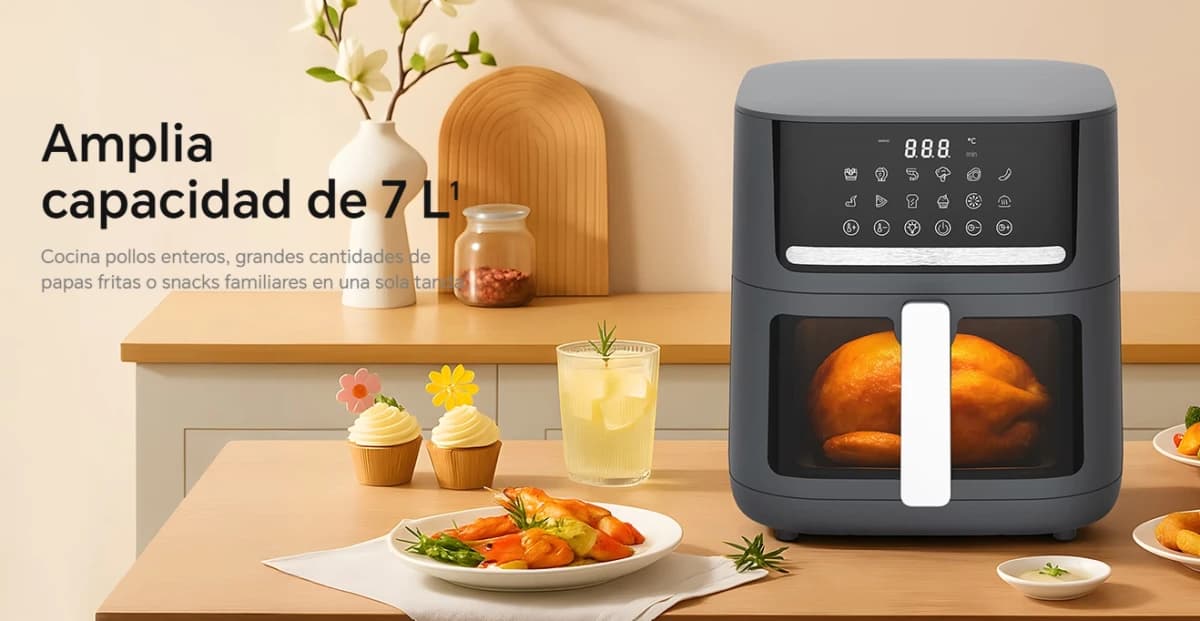 Honor Choice Air Fryer Grey 10