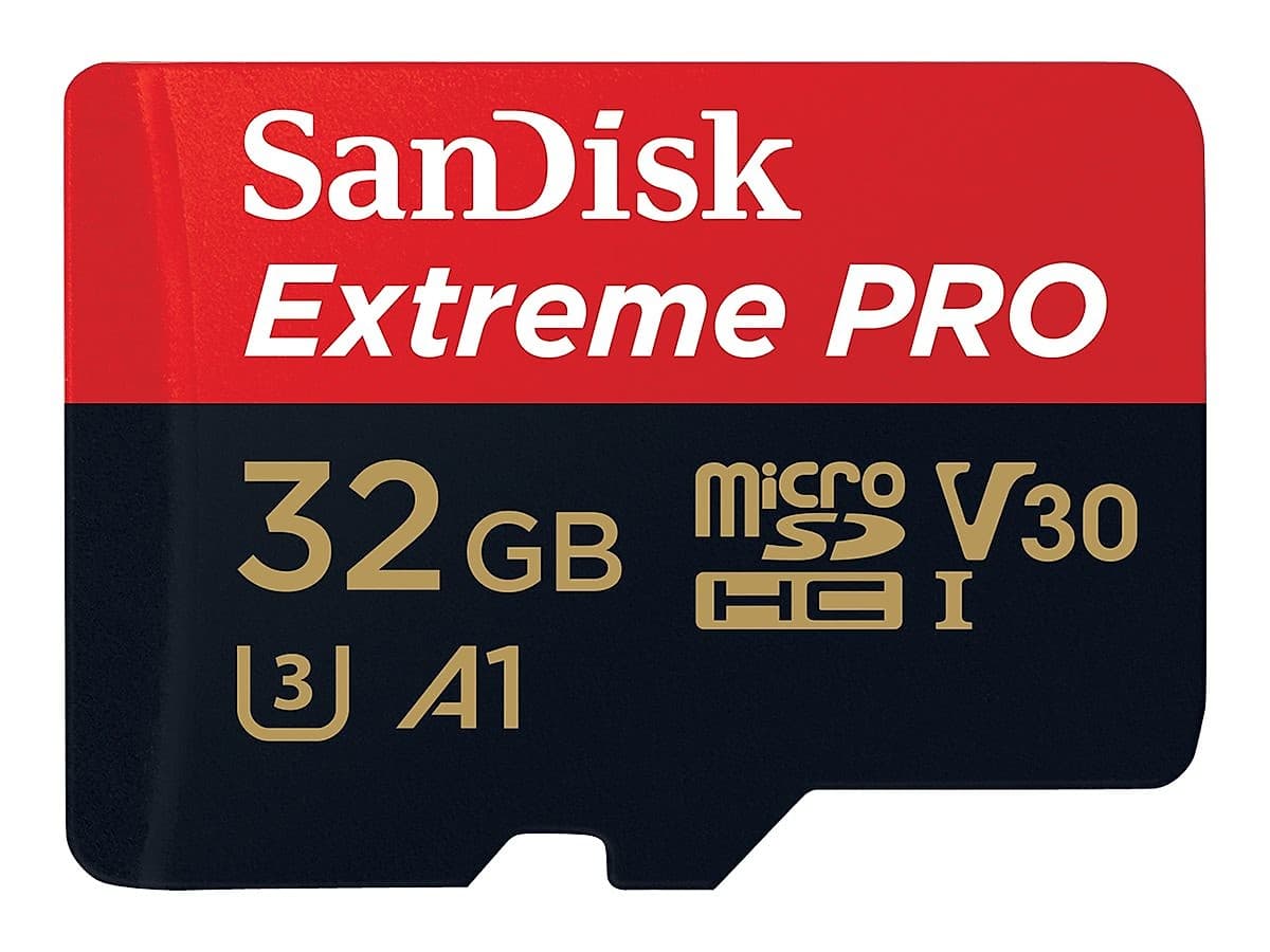 Sandisk Extreme Pro - Tarjeta De Memoria Flash (Adaptador Microsdxc A Sd Incluido) - 32 Gb