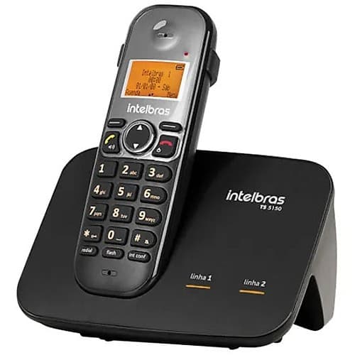Telefonia Telefono Inalambrico Ts 5150 2 Lineas Intelbras