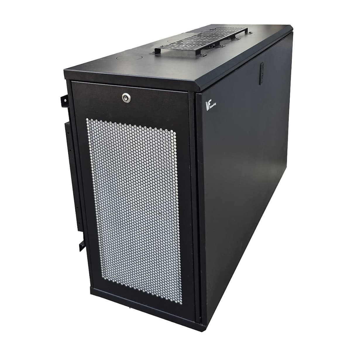 Vf-Rack 6u Negro Fijo 355x970x740 Piso/Pared Inc Vent Tor Ru
