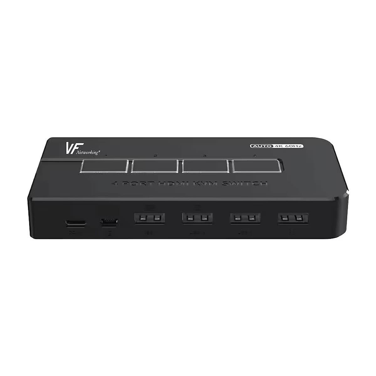 Vf-Kvm 4 Puertos Hdmi 4k 60hz - Inc Cable Hdmi Y Usb