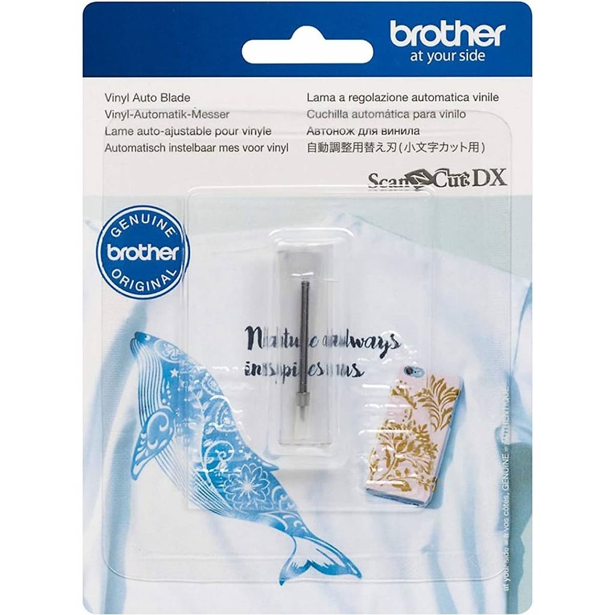 Brother Cadxbldv1 Scanncut Dx - Hoja De Cuchilla Para Corte En Vinilo. Sin Color