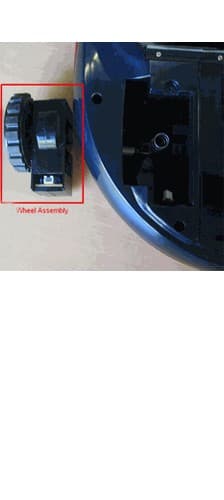 Rueda De Motor Izquierdo Repuesto Para Aspiradora Infinuvo Qq2