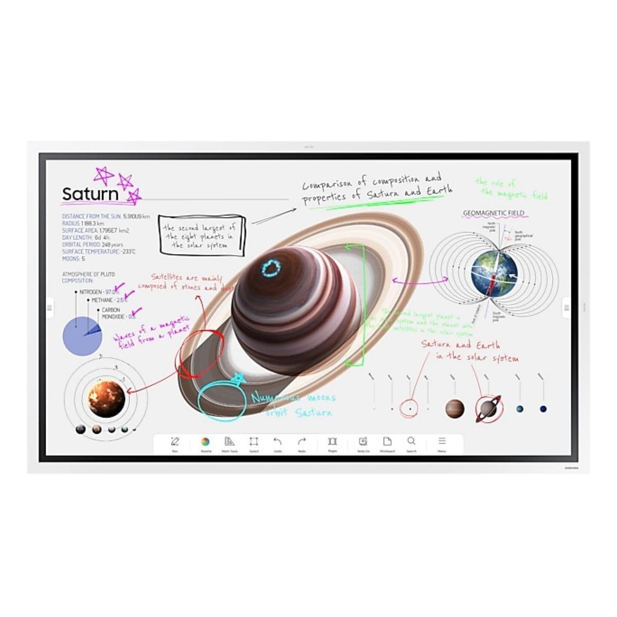 Pantalla Samsung 55" Interactiva Flip Pro Wm55b