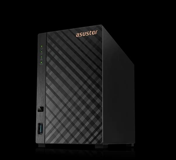 Asustor Drivestor 2 Gen 2 As1202t 2 Bay Nas. Quad-Core 1.7g