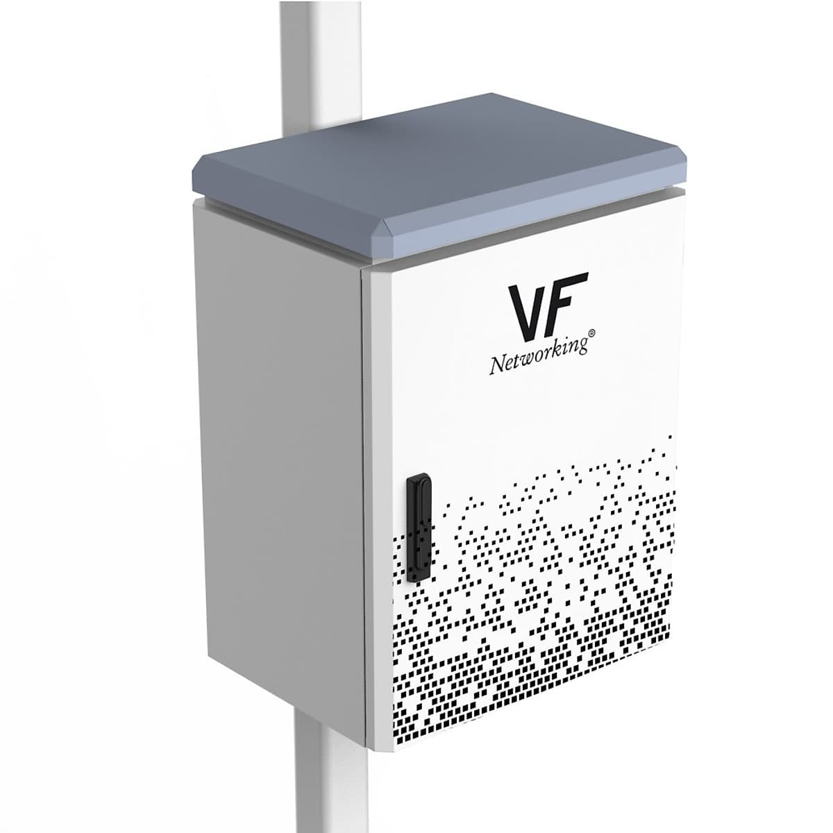 Vf-Rack Exterior 15u 600x800x450 Ip55-Galvanizado Acero Inox
