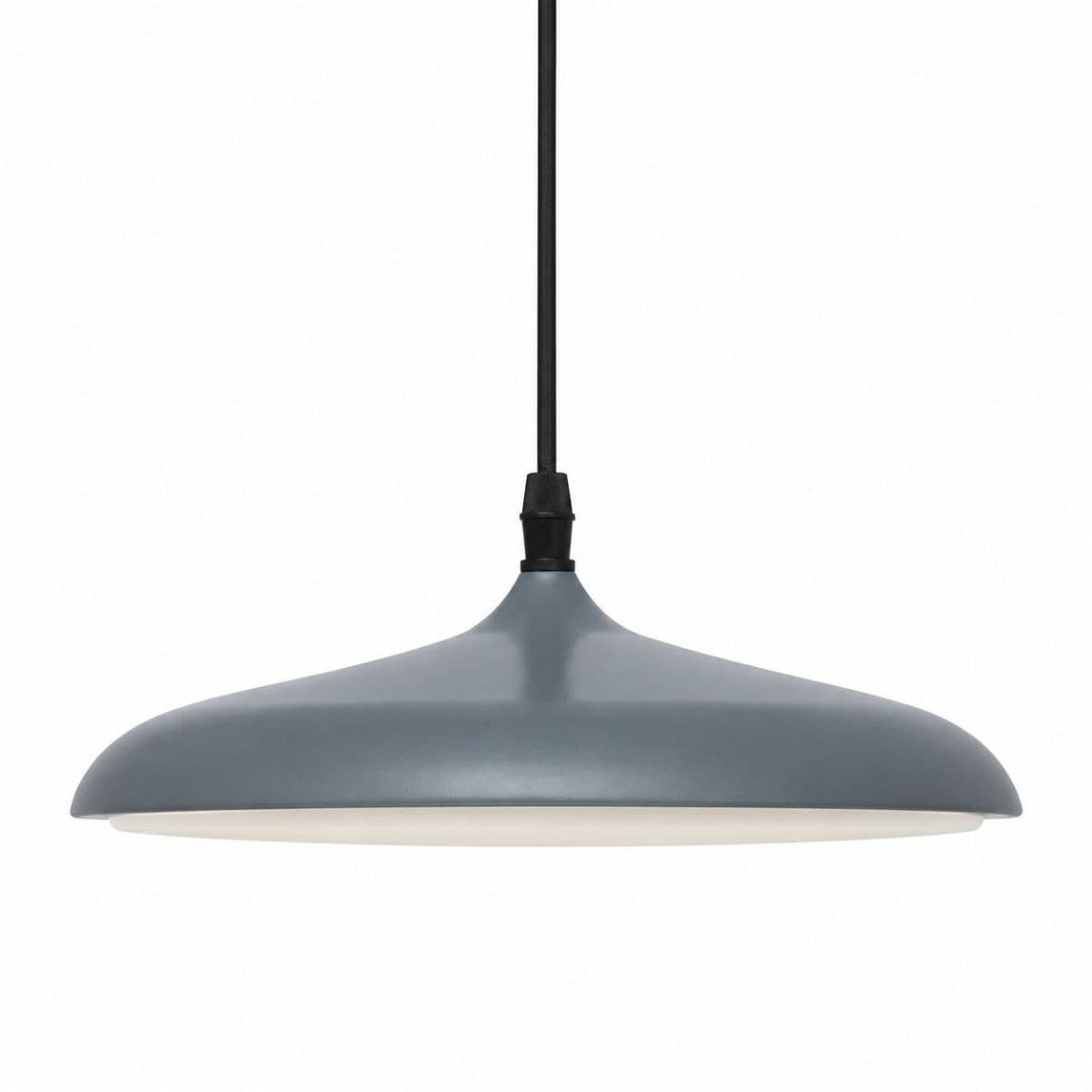 Luminaria Colgante Led Curvy / Gris Acero