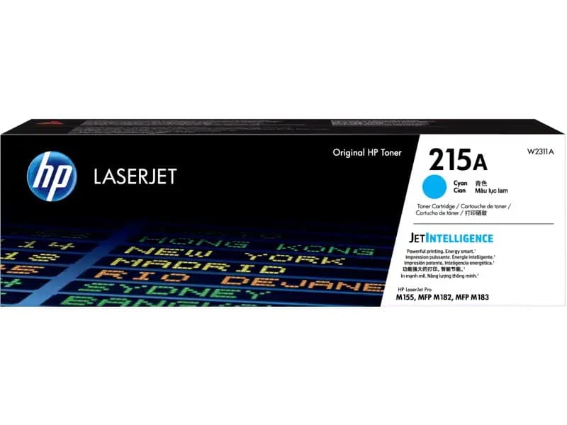 Hp Toner W2311a 215a Cyan M155/182/183 850 Copias (B)