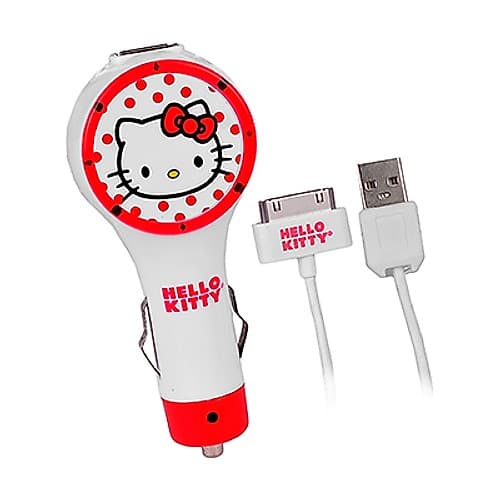 Cargador Usb De Auto Hello Kitty Ipad Iphone Ipod