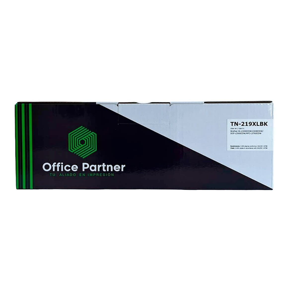 Toner Brother Tn-219xlbk - Office Partner - 3.000 Páginas
