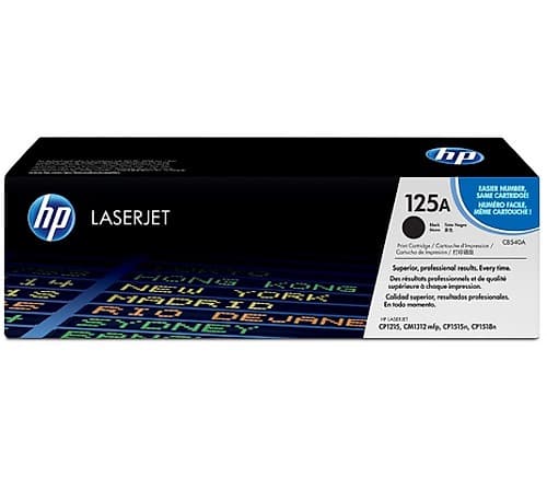 Hp Toner Cb540a Negro 125a 2200 Copias 1215/1515/1510/1312