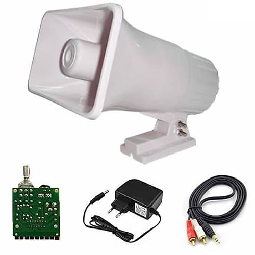 Porteria Ip Alta Voz Activo Amplificador + Rca Exterior