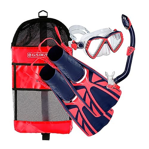 Kit De Agua Us Divers Para Niños Talle Sm