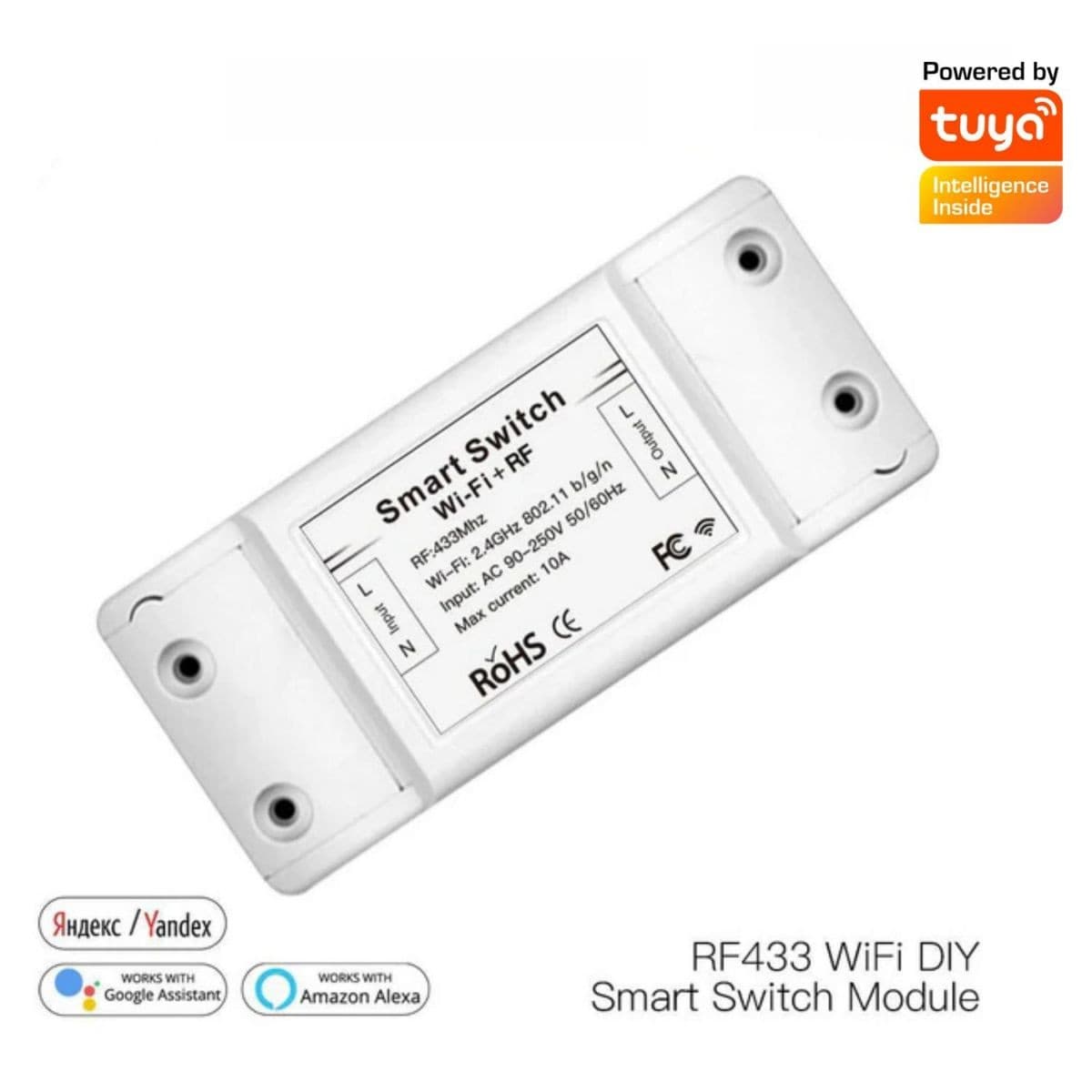 Interruptor Oculto Diy Wifi + Rf433