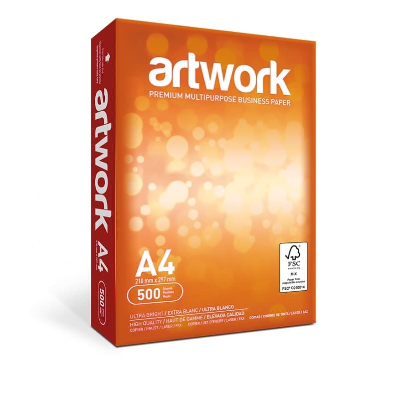 Papel Fotocopia A4 Artwork 75g/500 Hojas