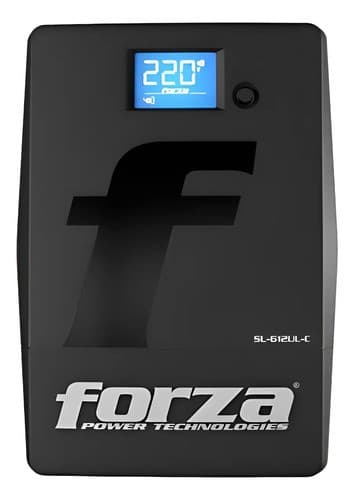 Ups Inteligente Forza Sl-612ul-C 600va/360w 4 Cei 23-50 220v Negro