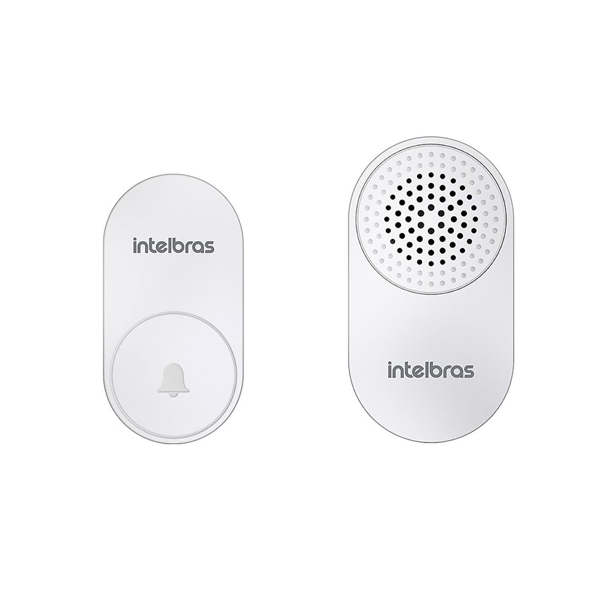 Porteria Timbre Inalambrico Cik 102 Dinamo Blanco Intelbras