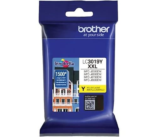 Brother Lc3019y Amarillo Mfc-J5330/6530/6730/6930 1.500 Copias