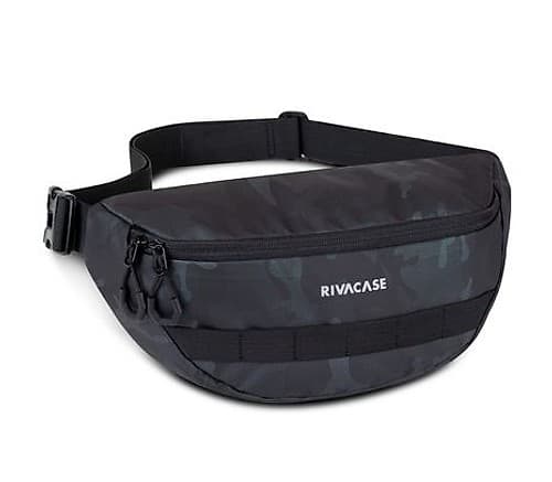 Rivacase 7614 Riñonera Navy Camo