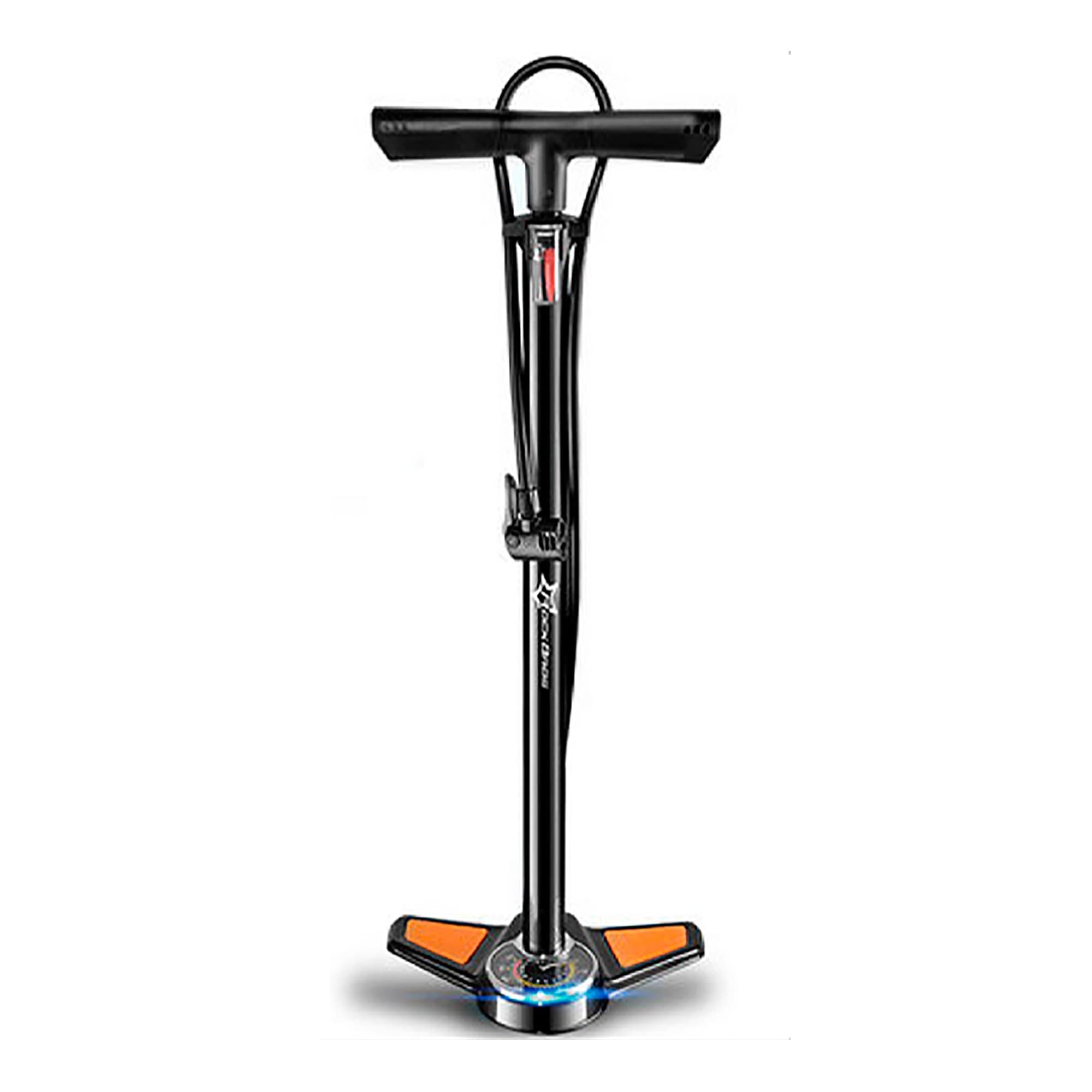 Inflador De Pie Para Bicicleta Rockbros 2 Válvulas