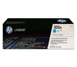 Hp Toner Ce411a 305a Cyan M351/375/451/475 2.600 Copias (B)