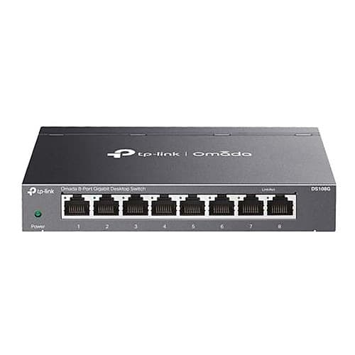 Redes Switch 8p Giga Tl-Ds108g Metal Omada Tp-Link