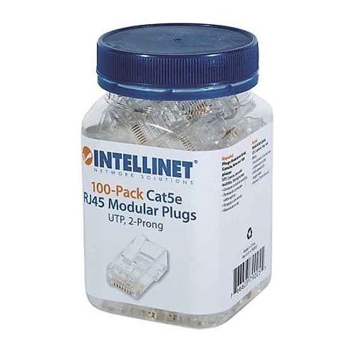 Rj45 Cat5e Frasco X100 Intellinet