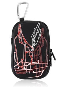 Estuche Para Cámara Sumdex Neopreno Con Gancho