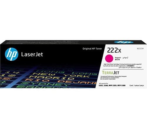 Hp Toner W2223x 222x Magenta 3201/3202/3203/3204/3288/3303/3388 2.500 Cp (B)