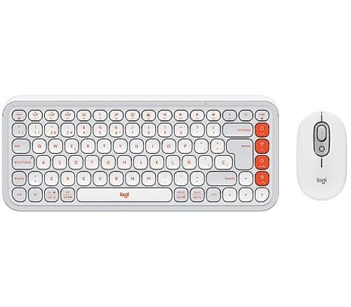 Logitech 920-013055 Combo Pop Icon Off White Bt**