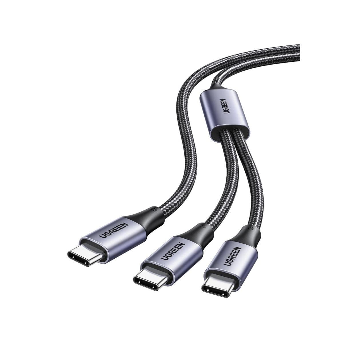 Cable Ugreen 2en1 Usb-C A 2usb-C 100w