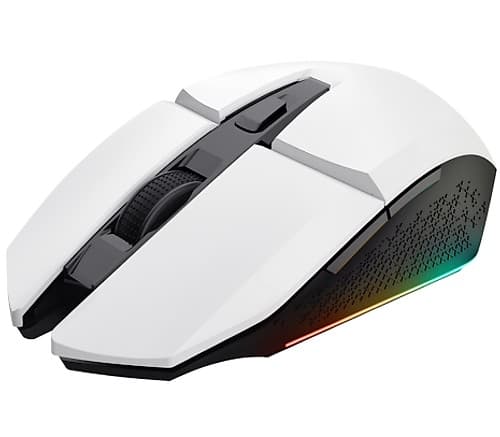 Trust 25069 Mouse Gaming Gxt110 Felox White Con Led Inal