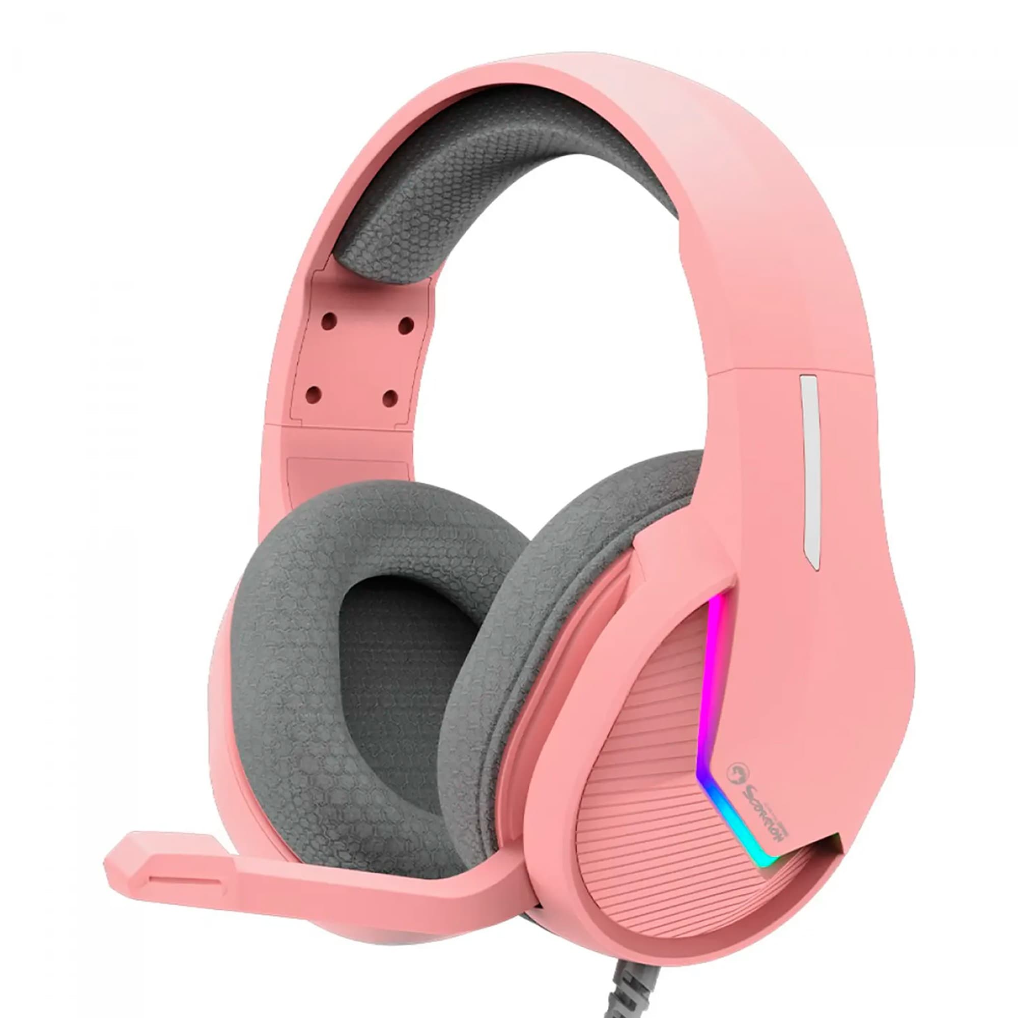 Auriculares Gaming Usb Marvo H8618 Rgb Pc