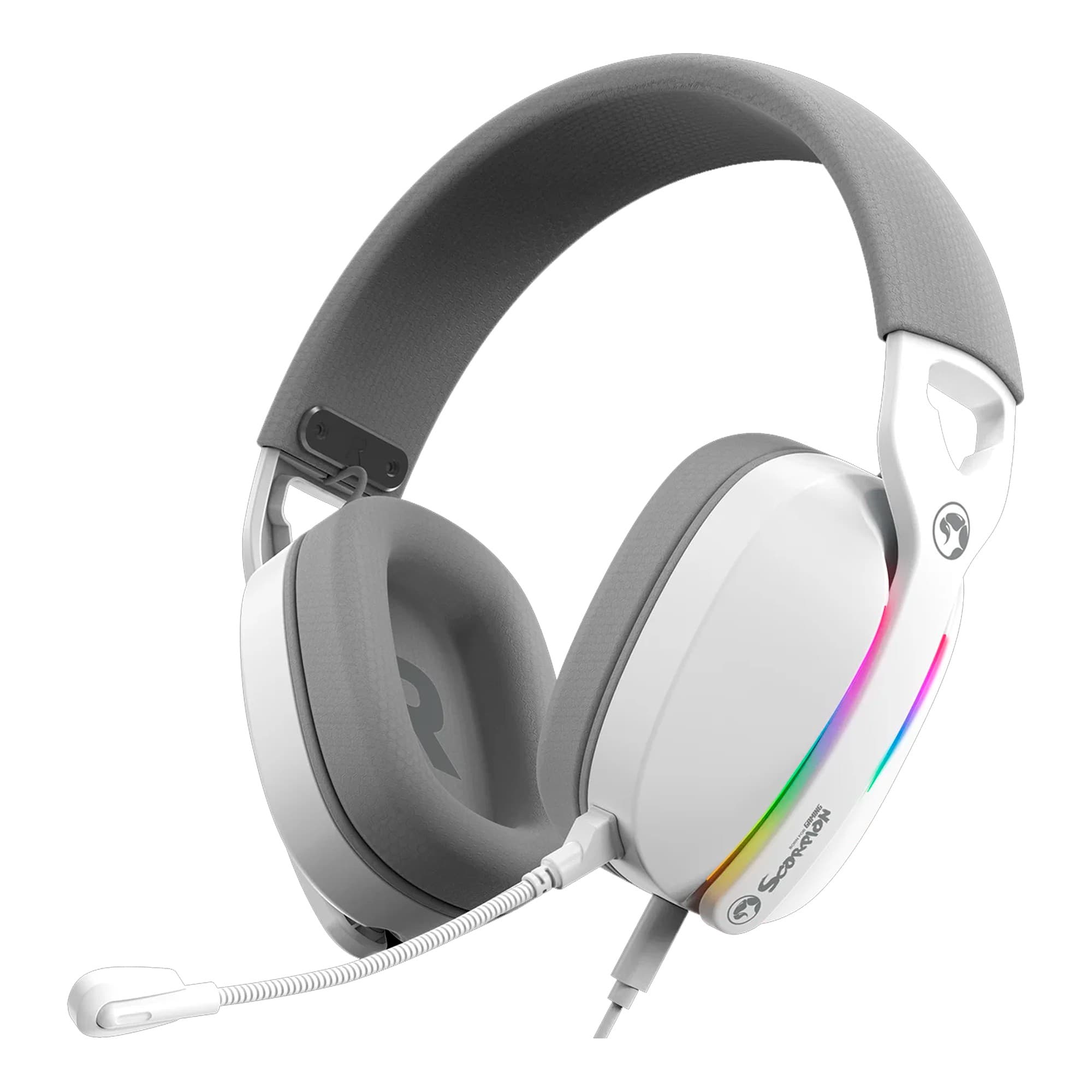 Auriculares Gaming Cableados Marvo Hg9086 Rgb