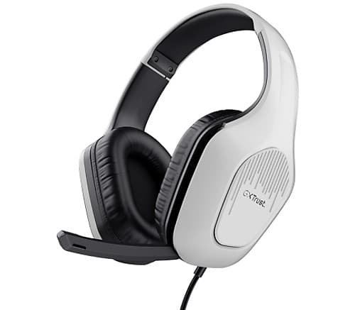 Trust 25147 Headset Gaming Gxt415w Zirox White Pc/Consola