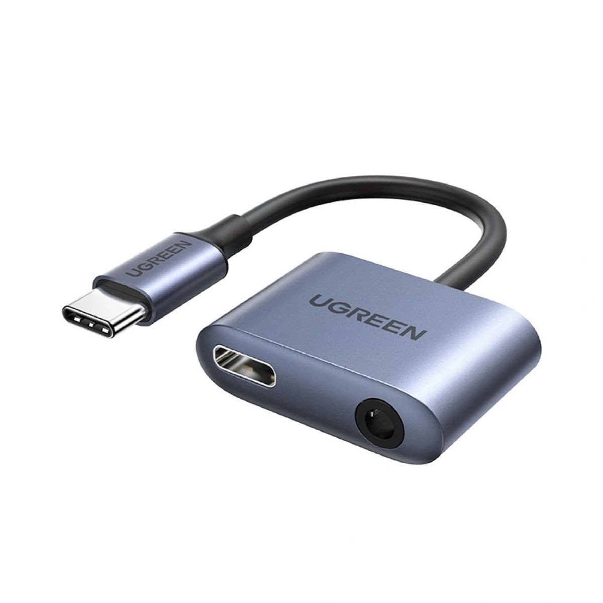 Adaptador Ugreen Usb-C A Aud3.5mm + Usb-C