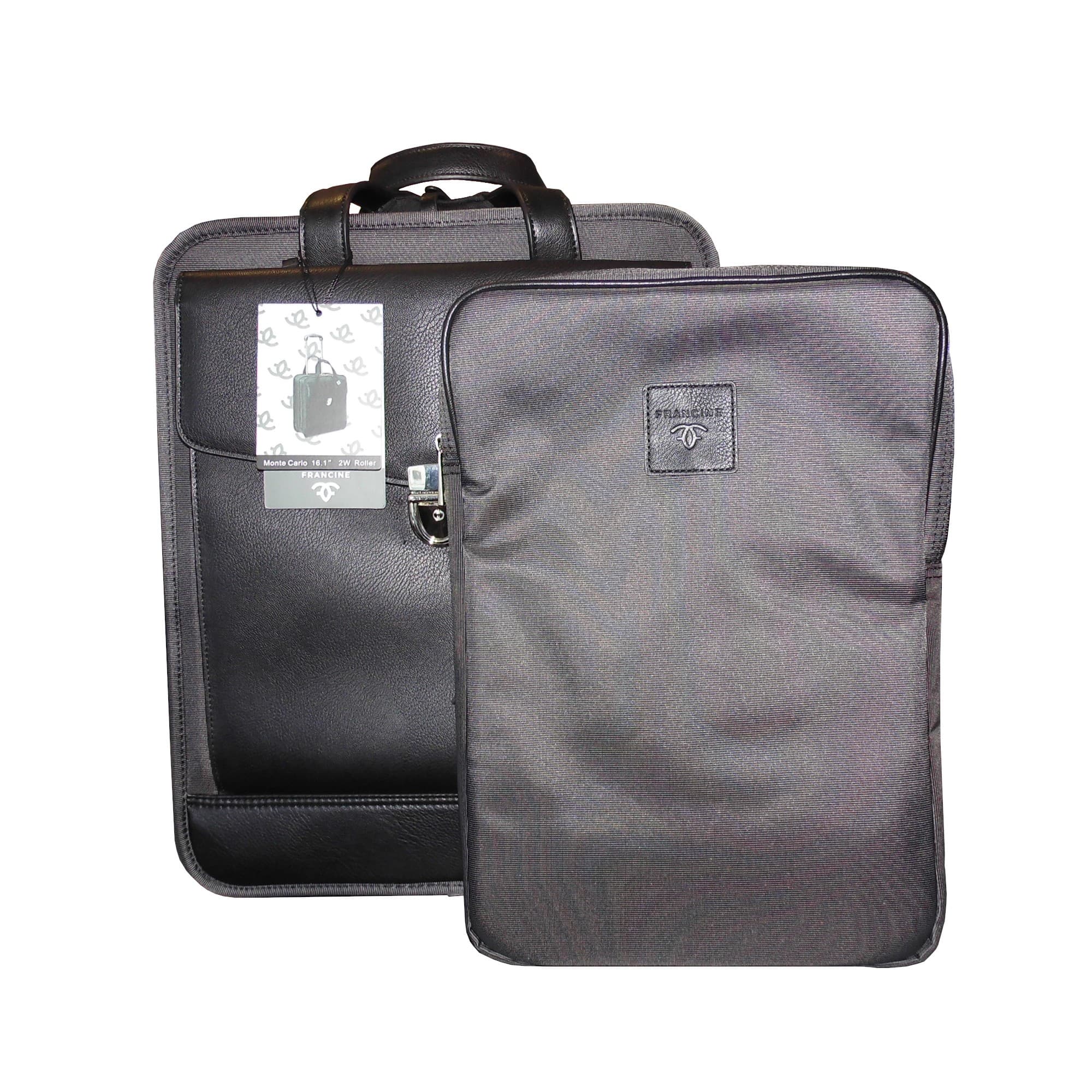 Carriola Para Notebook 16'' Francine Monte Carlo Mango Y Ruedas
