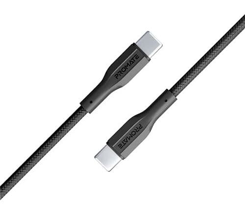 Promate Xcord-Cc200.Black Cable Usb-C A Usb-C 60w 2m