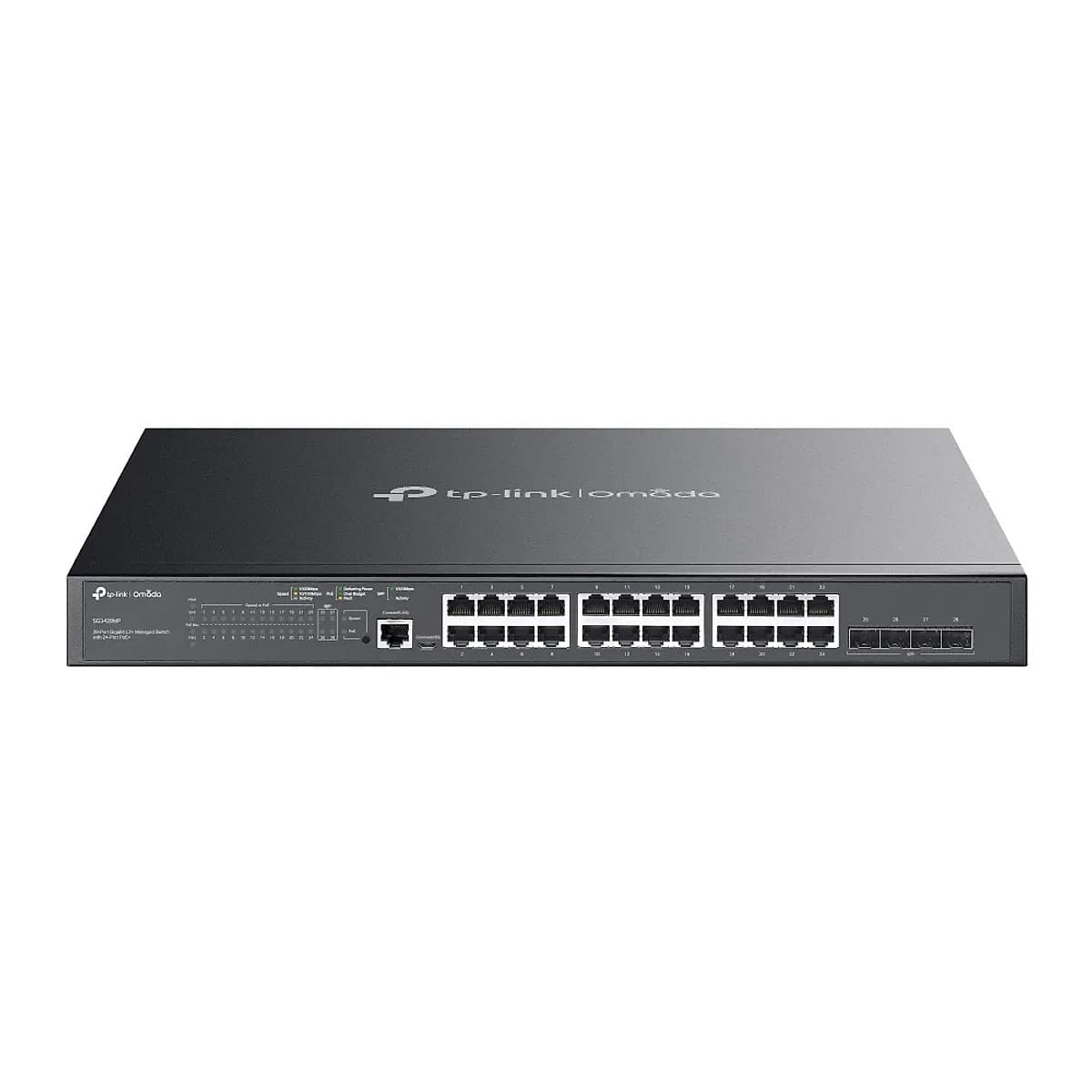 Switch Tp-Link Sg3428mp 24pt Poe+ 4sfp L2