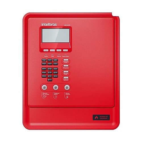 Incendio Central Direccionable Cie 1125 Roja Intelbras
