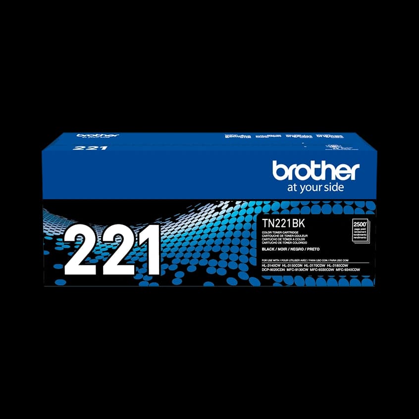 Cartucho De Tóner Negro Brother Tn221bk /Hl - 3150cdn Y Dcp