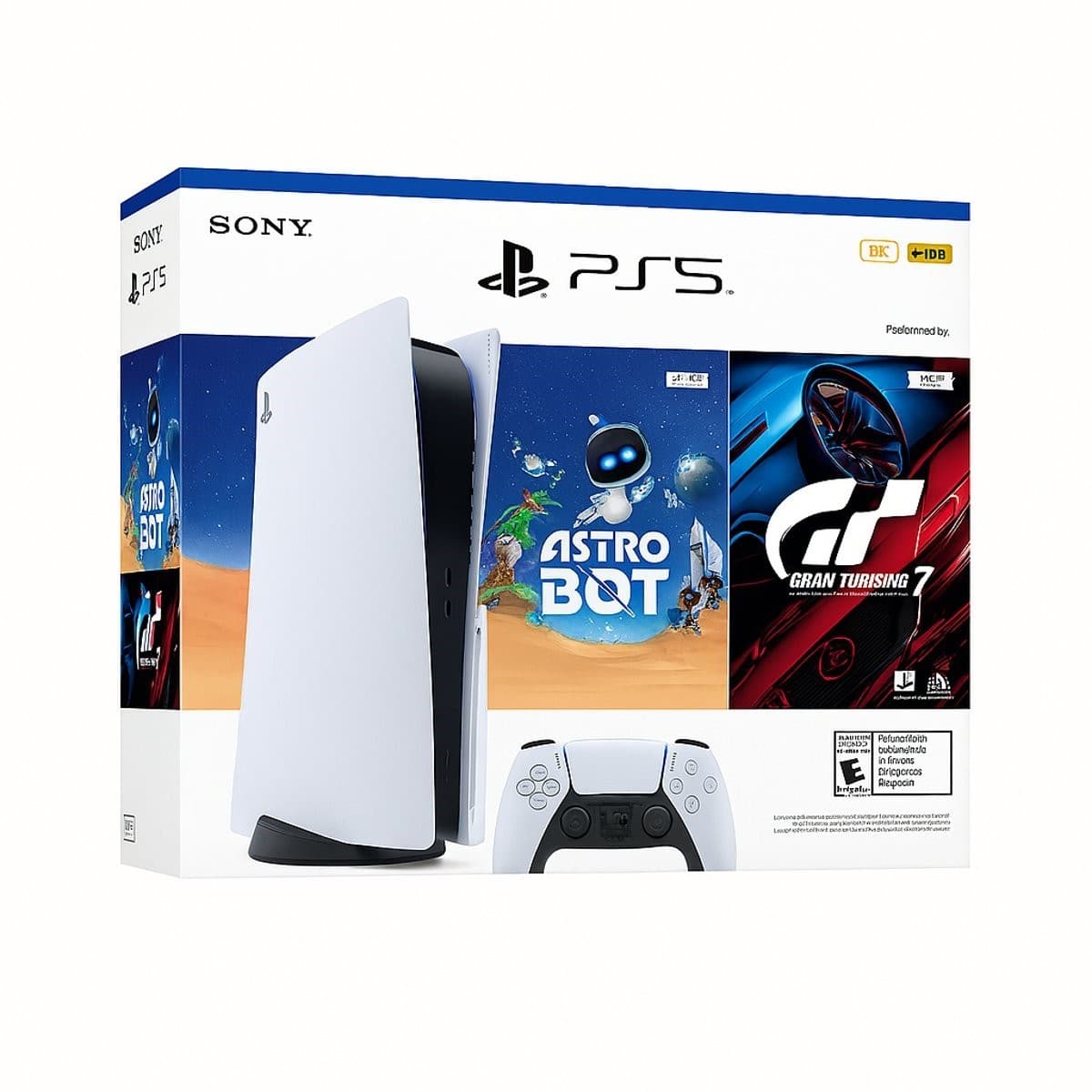 Sony Consola Playstation Ps5 Standard Gran Turismo 7 Astrobot Cfi-211501x