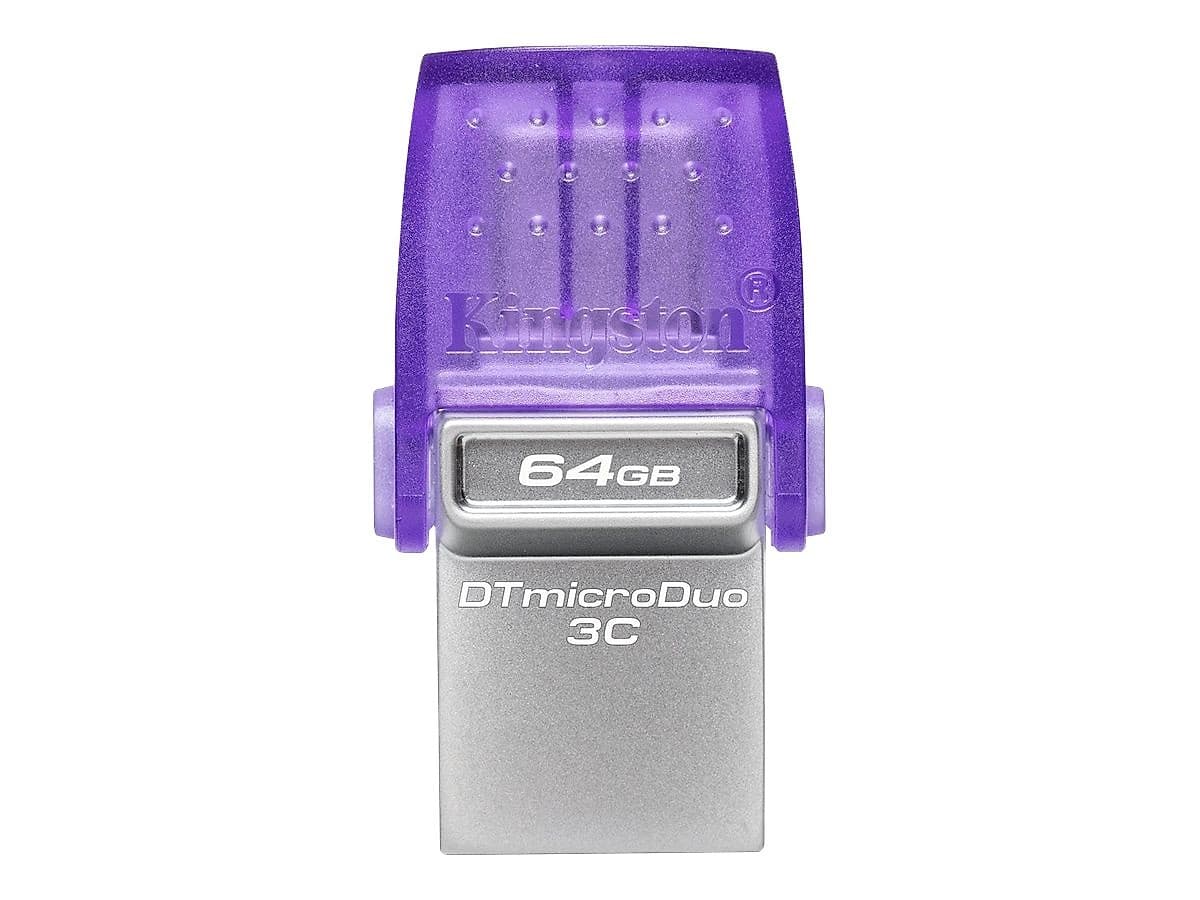 Kingston Datatraveler Microduo 3c - Unidad Flash Usb - 64 Gb