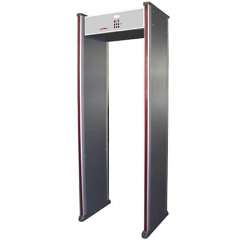 Puerta Detector De Metales Dragon Guard 18 Áreas 12 Zonas