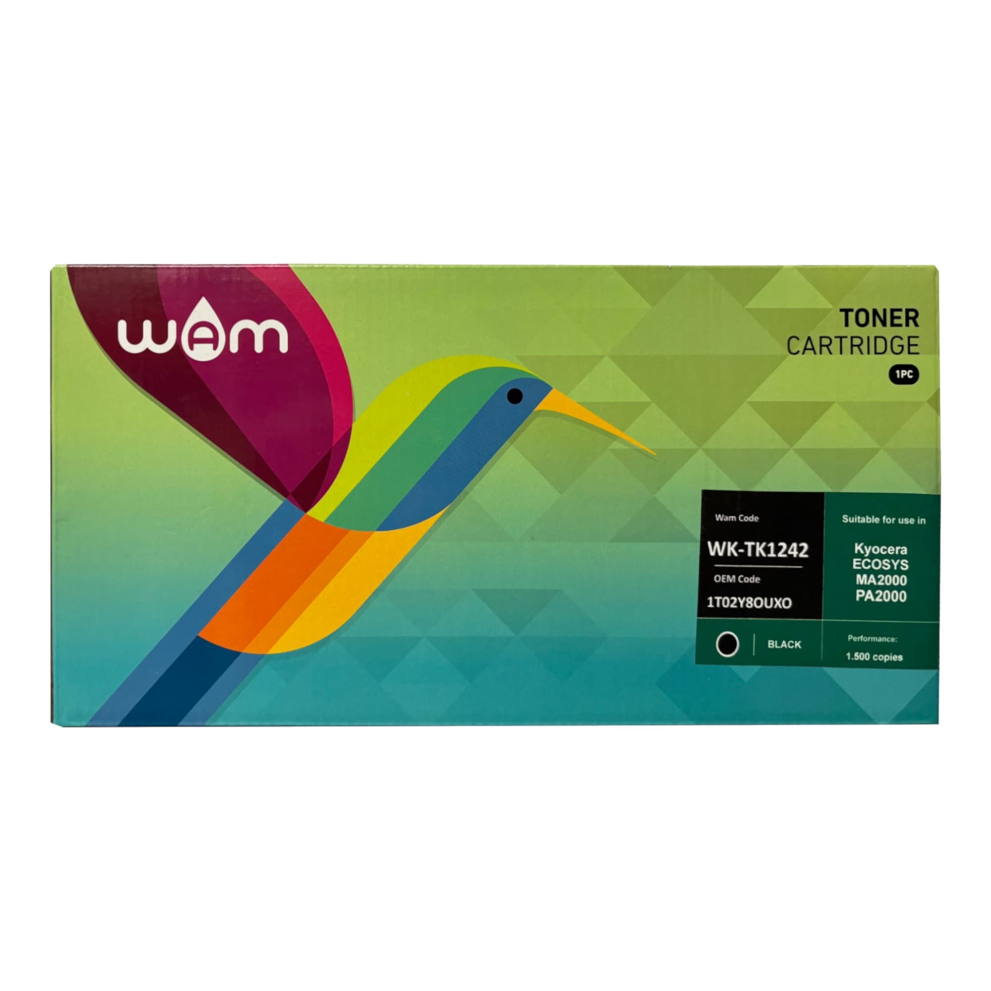 Toner Compatible Wk-Tk1242 Para Kyocera 1500 Páginas