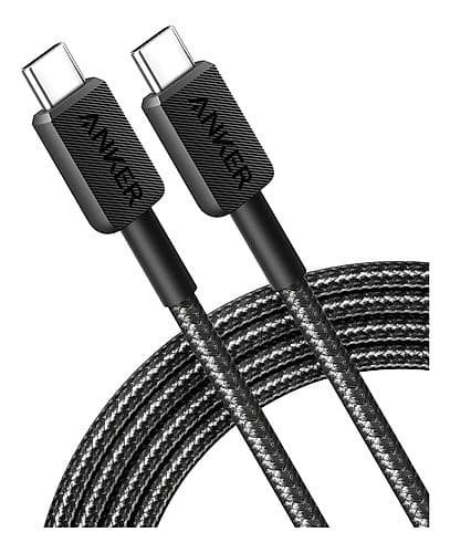 Cable Usb-C A Usb-C Anker 322 Cc Negro"