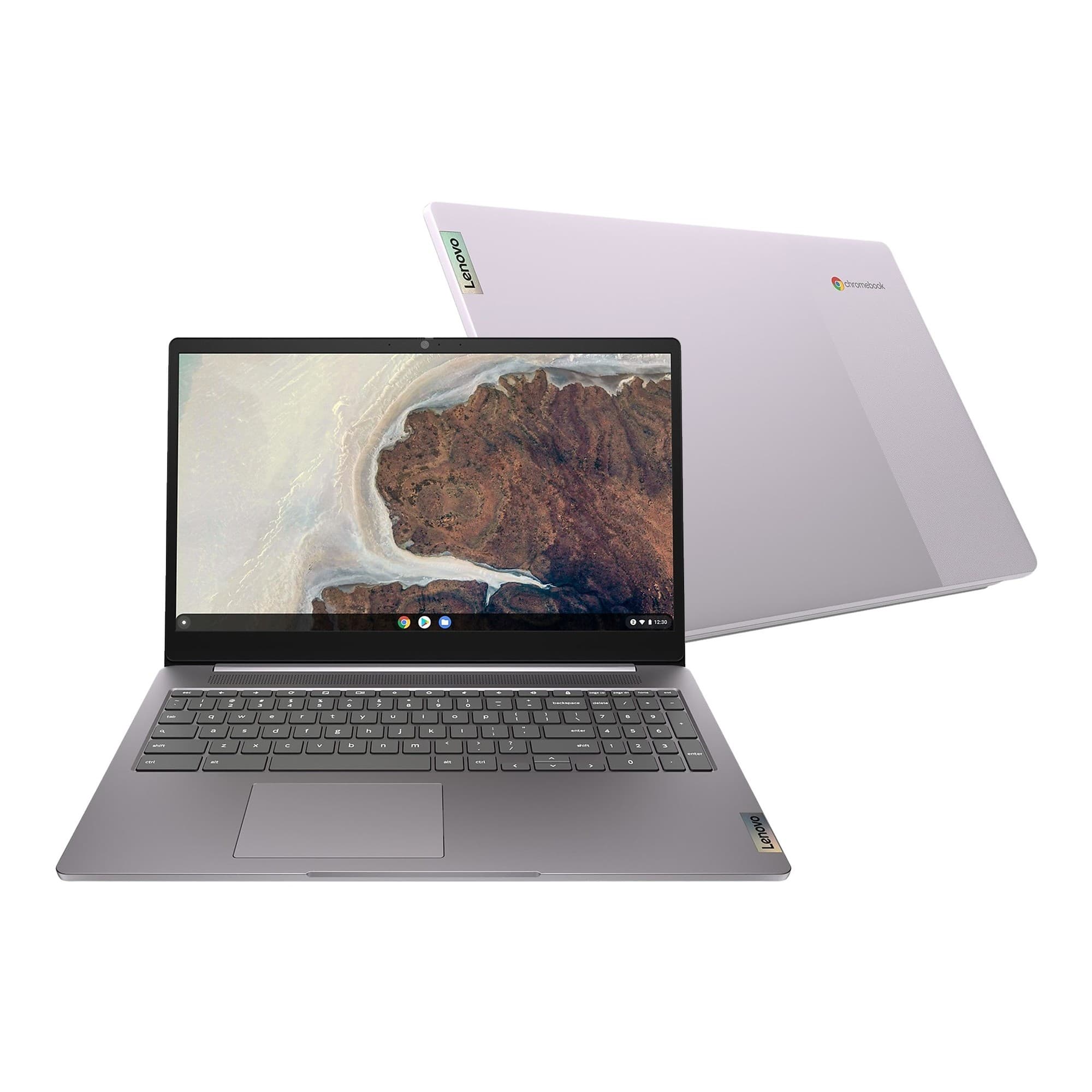 Notebook Lenovo 15.6'' N4500 4gb 64gb Chrome