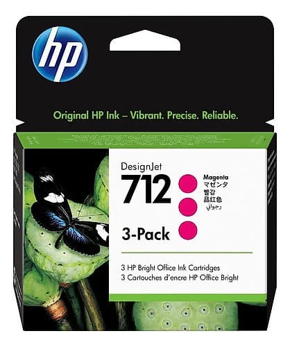 Hp 712 - Paquete De 3 - 29 Ml